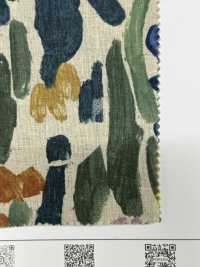 8026-1790-2 Impressão Botânica Artística Em Linho.[Têxtil / Tecido] HOKKOH Foto secundária