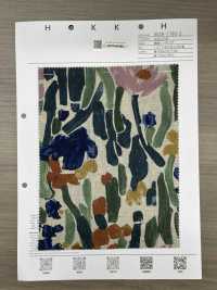 8026-1790-2 Impressão Botânica Artística Em Linho.[Têxtil / Tecido] HOKKOH Foto secundária