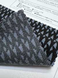 KKP8585-55-SB-218 Tecido Seersucker Stretch De Largura Ampla Com Estampa Multicolorida[Têxtil / Tecido] Uni Textile(Komon Studio) Foto secundária