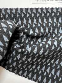 KKP8585-55-SB-218 Tecido Seersucker Stretch De Largura Ampla Com Estampa Multicolorida[Têxtil / Tecido] Uni Textile(Komon Studio) Foto secundária
