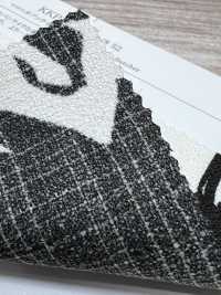 KKP8610-52 Açougueiro Maronica[Têxtil / Tecido] Uni Textile(Komon Studio) Foto secundária