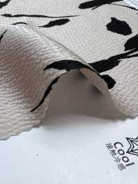 KKP9144-53 Cetim Stretch Hammer Com Estampa Sólida[Têxtil / Tecido] Uni Textile(Komon Studio) Foto secundária