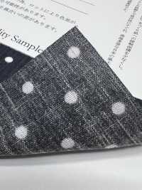 1930-DOT Tecido Takashima Chijimi, Padrão De Bolinhas[Têxtil / Tecido] Foto secundária