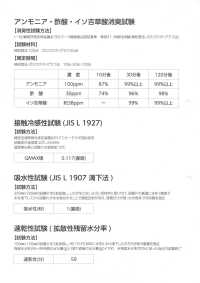 SM0515-DEO Malha Listrada Desodorizante[Têxtil / Tecido] Foto secundária