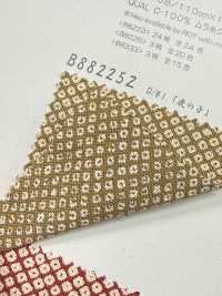 B88225Z Tecido Com Trama Irregular, Padrão Estilo Japonês, Dobrado Ao Meio[Têxtil / Tecido] VANCET Foto secundária