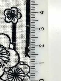 B88333Z Tecido Com Trama Irregular, Cor índigo Antigo, Dobrado Ao Meio[Têxtil / Tecido] VANCET Foto secundária