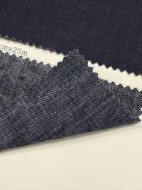 HK1313IDW Revestimento índigo em denim fabricado em Okayama (lavagem única)[Têxteis / Tecidos] KOYAMA Mais fotografias