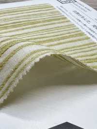 KYC447-1 Fio De Linho Tingido Com Listras Akiha Yoryu (Takashima Chijimi)[Têxtil / Tecido] Uni Textile(Komon Studio) Foto secundária