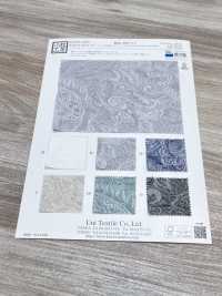 KYC535-1 Jacquard Tingido Com Fio De Algodão E Rayon 40[Têxtil / Tecido] Uni Textile(Komon Studio) Foto secundária