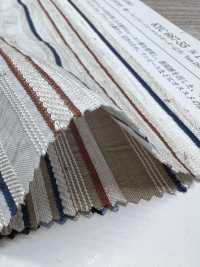 KYC667-55-1 Algodão, Rayon, Linho, Padrão Dobby Com Listras Múltiplas[Têxtil / Tecido] Uni Textile(Komon Studio) Foto secundária