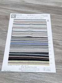 KYC667-55-1 Algodão, Rayon, Linho, Padrão Dobby Com Listras Múltiplas[Têxtil / Tecido] Uni Textile(Komon Studio) Foto secundária