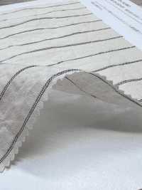 KYC904-ST Fio De Algodão Tingido Em Fio, Trama Aberta, Franzido Listrado[Têxtil / Tecido] Uni Textile(Komon Studio) Foto secundária