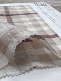 KYC921-C-1 Fio De Algodão Tencel Tingido Com Franzido[Têxtil / Tecido] Uni Textile(Komon Studio) Foto secundária