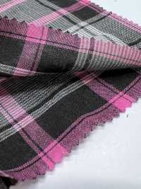 KYC921-C-2 Fio De Algodão Tencel Tingido Com Franzido[Têxtil / Tecido] Uni Textile(Komon Studio) Foto secundária