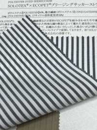 52398 SOLOTEX® ✕ ECOPET® Listras De Seersucker Respiráveis[Têxtil / Tecido] SUNWELL Foto secundária