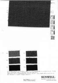 43505 LANATEC®️ Lab Tweed Twill Chambray[Têxtil / Tecido] SUNWELL Foto secundária