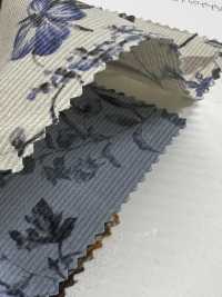 19189 Camisa De Veludo Cotelê Com Estampa Floral[Têxtil / Tecido] SUNWELL Foto secundária