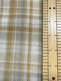 14424 Tecido De Gaze Dupla Com 60 Fios Em Fibra De Liocel Tencel™ E Padrão Xadrez Madras.[Têxtil / Tecido] SUNWELL Foto secundária