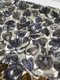 19188 Camisa De Veludo Cotelê Com Estampa Floral Pequena Desenhada à Mão[Têxtil / Tecido] SUNWELL Foto secundária