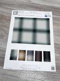 KYC303-1 Viscose ombré tingida no fio[Têxtil / Tecido] Uni Textile (Komon Kobo) Mais fotografias