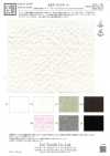 KKF1074-W-1 Jacquard de organza split 20D de linho