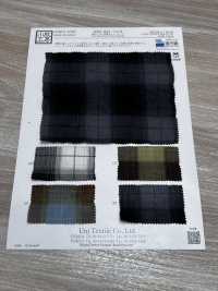 KYC921-C-3 Franzido tingido no fio de algodão e Tencel[Têxtil / Tecido] Uni Textile (Komon Kobo) Mais fotografias