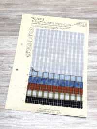 BC7003 Algodão Orgânico/poliéster Reciclado Com Acabamento Xadrez.[Têxtil / Tecido] COSMO TEXTILE Foto secundária
