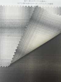 4SG040 Algodão Orgânico Viyella Ombre Check[Têxtil / Tecido] Chambray Foto secundária
