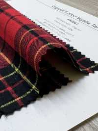 4SG041 Algodão Orgânico Viyella Tartan Check[Têxtil / Tecido] Chambray Foto secundária