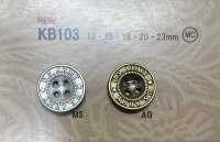 KB103 Botões De Metal Em Estilo Vintage Com Borda.[Botão] DAIYA BUTTON(DAIYA BUTTON) Foto secundária