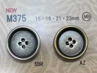 M375 Botões De Metal Em Estilo Vintage Com Borda.[Botão] DAIYA BUTTON(DAIYA BUTTON) Foto secundária
