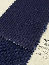 INDIGO1423 Sashiko Listrado[Têxtil / Tecido] Fujikinbai Foto secundária