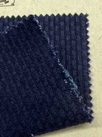 INDIGO1423 Sashiko Listrado[Têxtil / Tecido] Fujikinbai Foto secundária