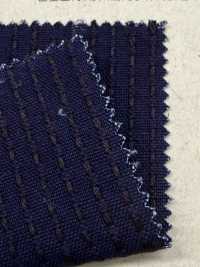 INDIGO1427 Costura Sashiko Preta De Fio único[Têxtil / Tecido] Fujikinbai Foto secundária