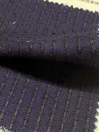 INDIGO1427 Costura Sashiko Preta De Fio único[Têxtil / Tecido] Fujikinbai Foto secundária