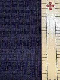INDIGO1427 Costura Sashiko Preta De Fio único[Têxtil / Tecido] Fujikinbai Foto secundária