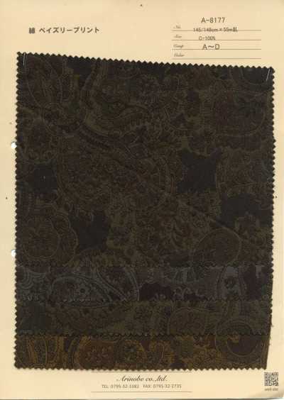 A-8177 Estampa paisley