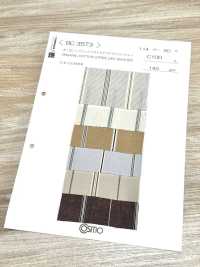 BC3573 Listras Em Algodão Orgânico, Acabamento Lavado A Seco.[Têxtil / Tecido] COSMO TEXTILE Foto secundária