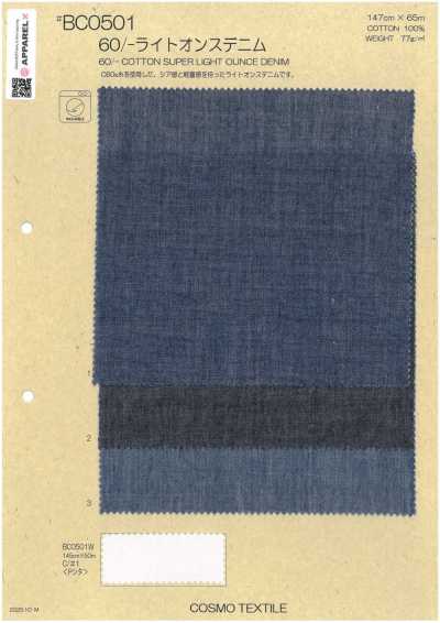 BC0501 Denim leve 60/-