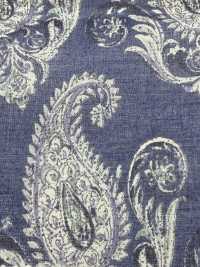 83081 80 Silk Veil Lawn SC Rough Paisley[Têxtil / Tecido] VANCET Foto secundária