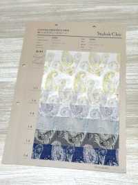 83081 80 Silk Veil Lawn SC Rough Paisley[Têxtil / Tecido] VANCET Foto secundária