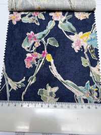 4027-790-1 Tecido Floral Linen Loomstate Touch[Têxtil / Tecido] HOKKOH Foto secundária