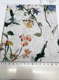 4027-790-1 Tecido Floral Linen Loomstate Touch[Têxtil / Tecido] HOKKOH Foto secundária