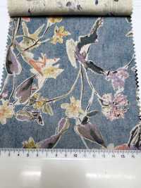 4027-790-1 Tecido Floral Linen Loomstate Touch[Têxtil / Tecido] HOKKOH Foto secundária