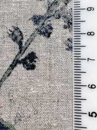 4027-790-2 Tecido De Linho Com Estampa Floral Em Tom De Sombra.[Têxtil / Tecido] HOKKOH Foto secundária