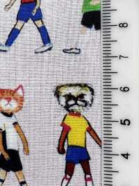 DP-7940-5 60 Lawn Inkjet Print Cat Seersucker[Têxtil / Tecido] HOKKOH Foto secundária