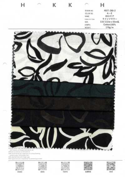 4027-280-2 Batista Flor em Linha 20s