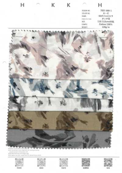 7027-500-1 50 Voile Viyella Touch Flor