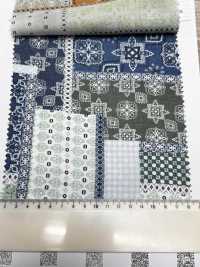 4027-590-1 80 Voile Voile Patchwork[Têxtil / Tecido] HOKKOH Foto secundária