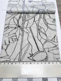 7027-618-7 60 Lawn 9088 Desenho De Linha Tropical[Têxtil / Tecido] HOKKOH Foto secundária